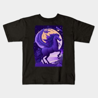 pegasus the flying horse Kids T-Shirt